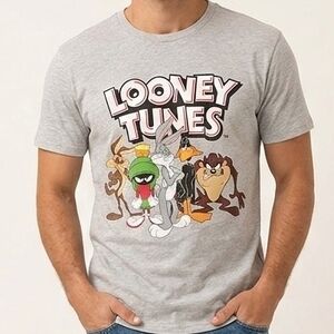 FLASH SALE🚨🚨🚨Looney Tunes Gray Men's T-Shirt
